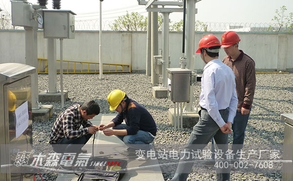 220kV牙西線(xiàn)I回輸電線(xiàn)路參數(shù)試試驗(yàn)中